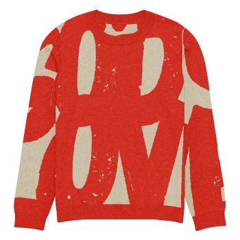God's Love (red) crew neck sweater - Image 15