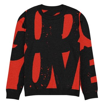 God's Love (black) crew neck sweater - Image 17