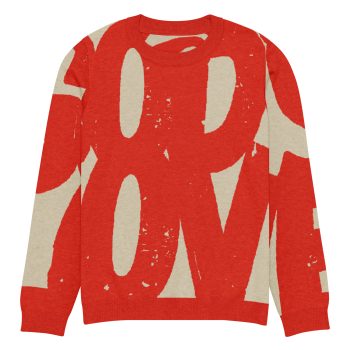 God's Love (red) crew neck sweater - Image 11