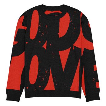 God's Love (black) crew neck sweater - Image 7