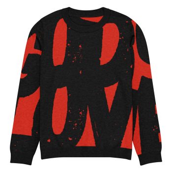 God's Love (black) crew neck sweater - Image 5