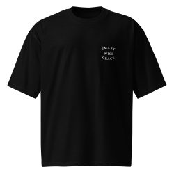 Smart.Wise.Grace Oversized heavyweight Tee