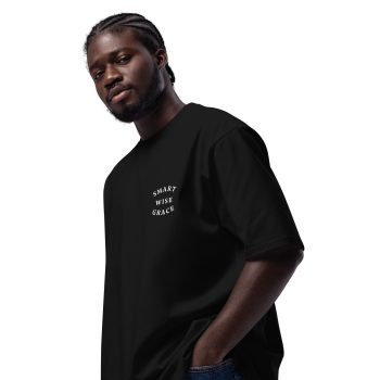 Smart Wise Grace Oversized heavyweight t-shirt - Image 3