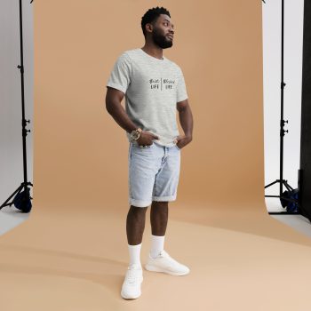 Best Life | Blessed Life (Front in Black) Unisex t-shirt - Image 11