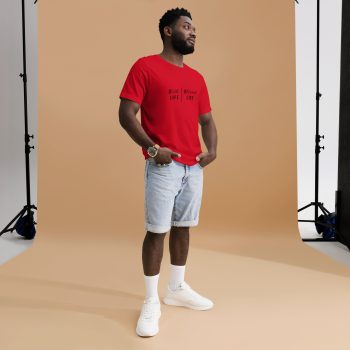 Best Life | Blessed Life (Front in Black) Unisex t-shirt - Image 3