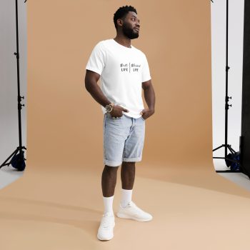 Best Life | Blessed Life (Front in Black) Unisex t-shirt - Image 15