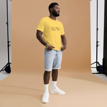 Best Life | Blessed Life (Front in Black) Unisex t-shirt - Image 13