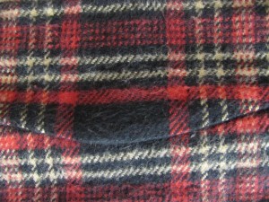 Red Black White Plaid Flannel   